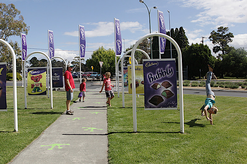 THE LONG LAP AROUND... Cadbury factory in Hobart....