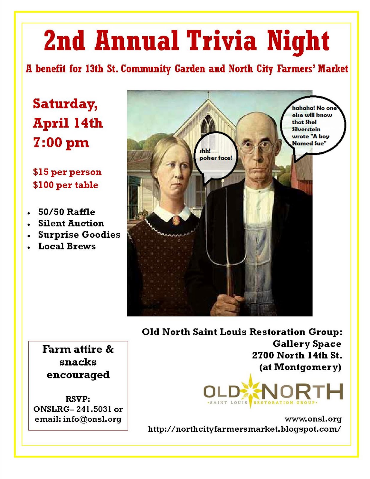 trivia night invitation