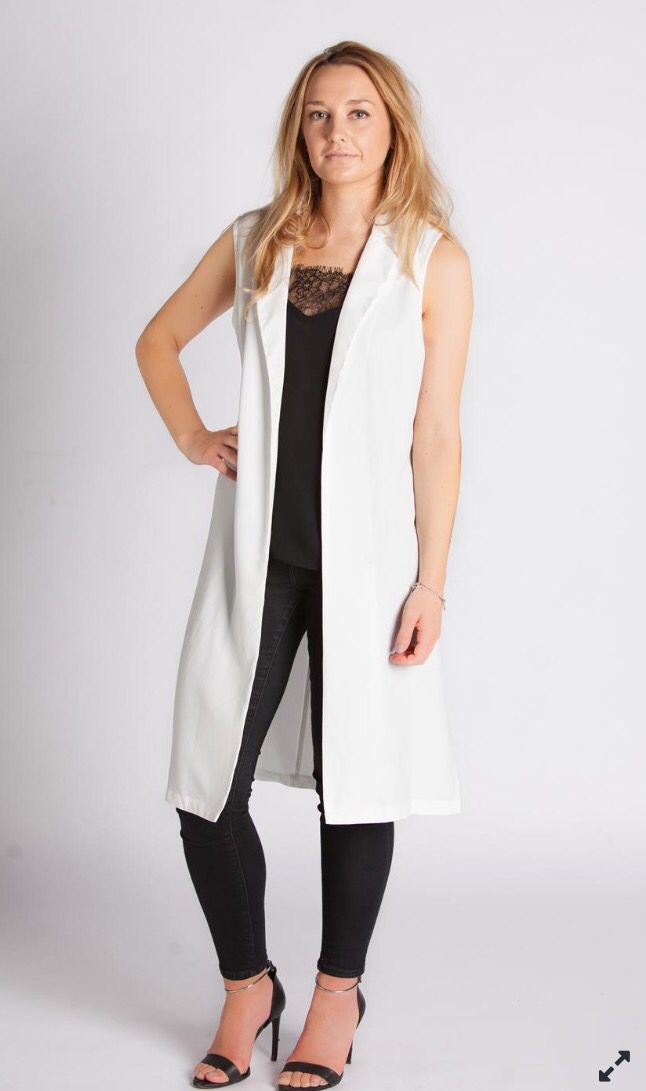Wear It Now The Longline Waistcoat Miss Rich