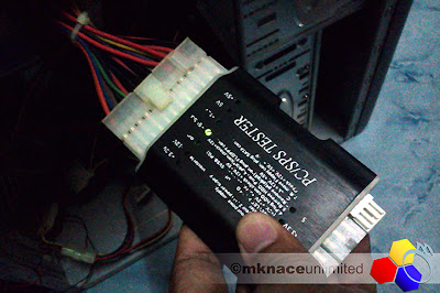 mknace unlimited™ | Testing power supply rosak