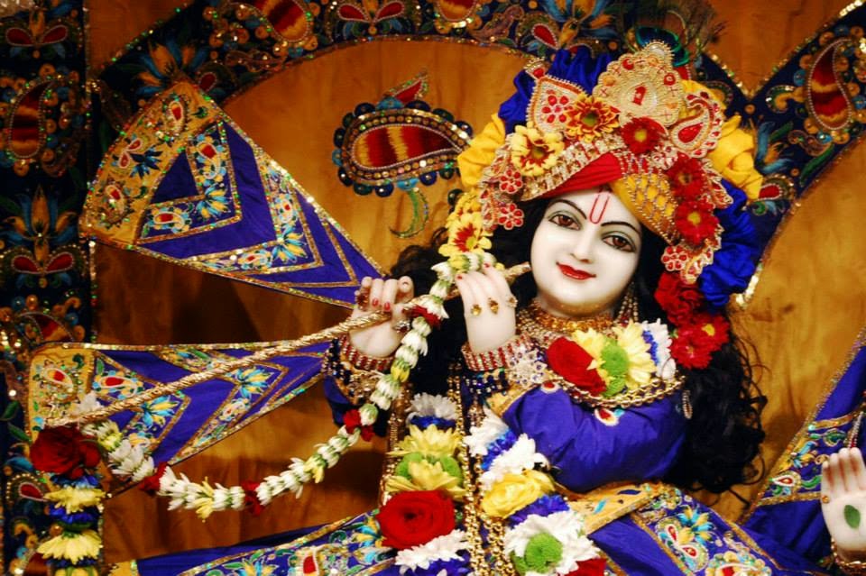 holi in iskcon temple london