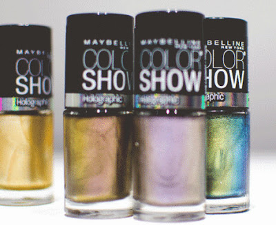 Maybelline Color Show Holographic Nail Polishes