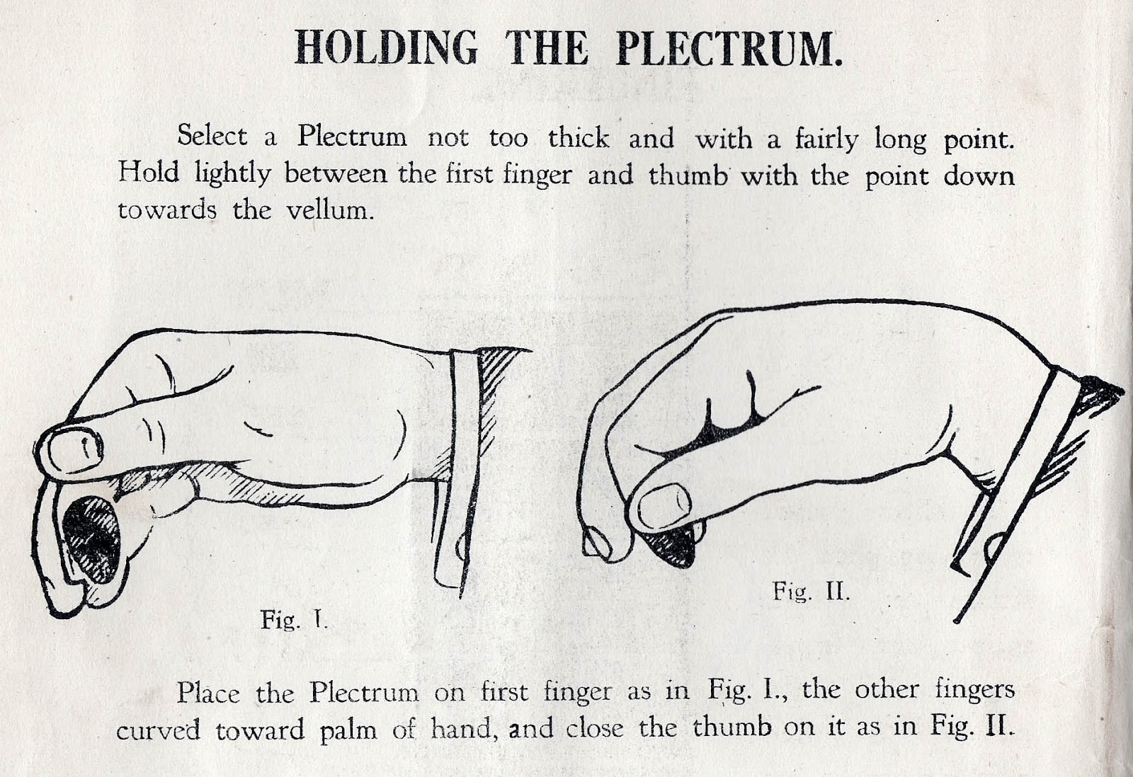How to Hold a Mandolin