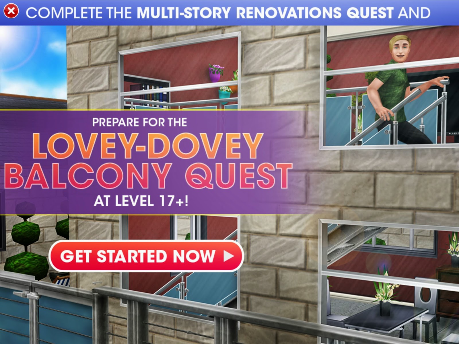 Disuke Taro The Sims Free Play Thailand เฉลยเควส DIY HOMES DOVEY