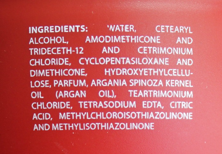 Arvazallia Hydrating Argan Oil Hair Mask ingredients