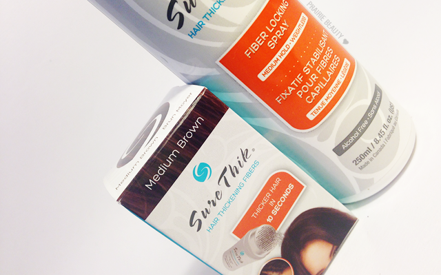 Prairie Beauty: REVIEW: Sure Thik Hair Thickening Fibres*