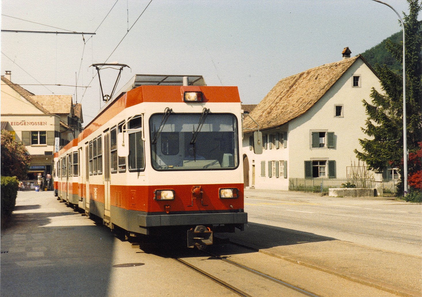 the rail thing the smallest gauge in Switzerland