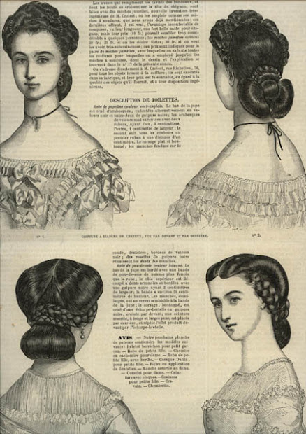 ladies of 1860s la modes illustree