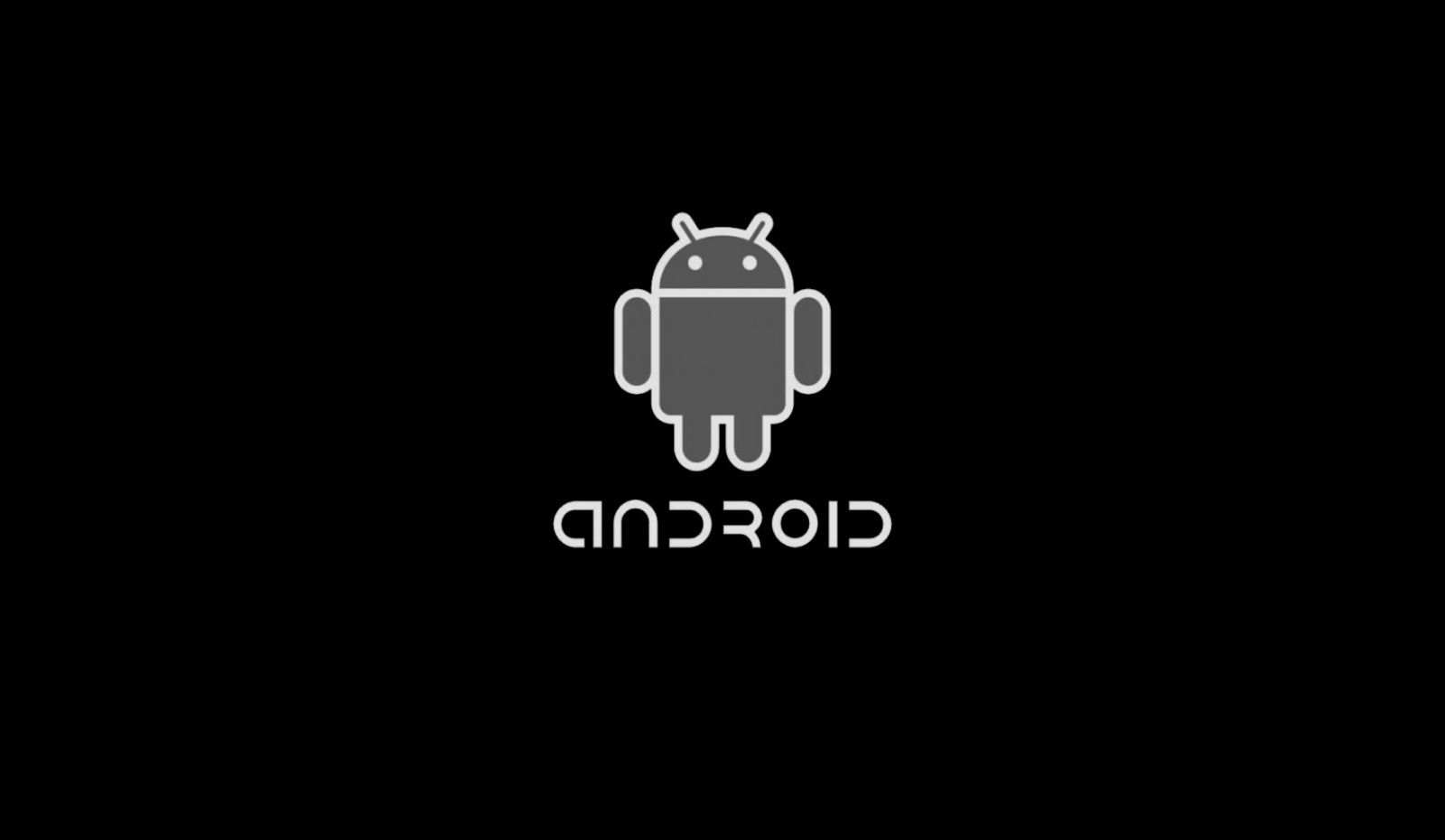 Android Logo Black Android Logo Black