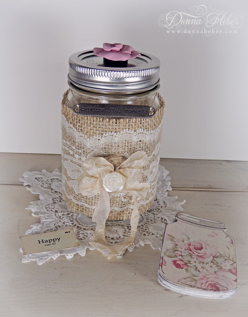 Donna's Designs Memory Jar for 2015