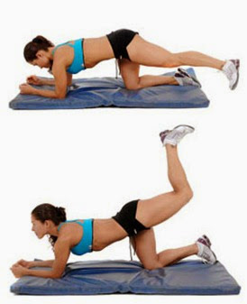 4 ejercicios básicos para levantar los glúteos