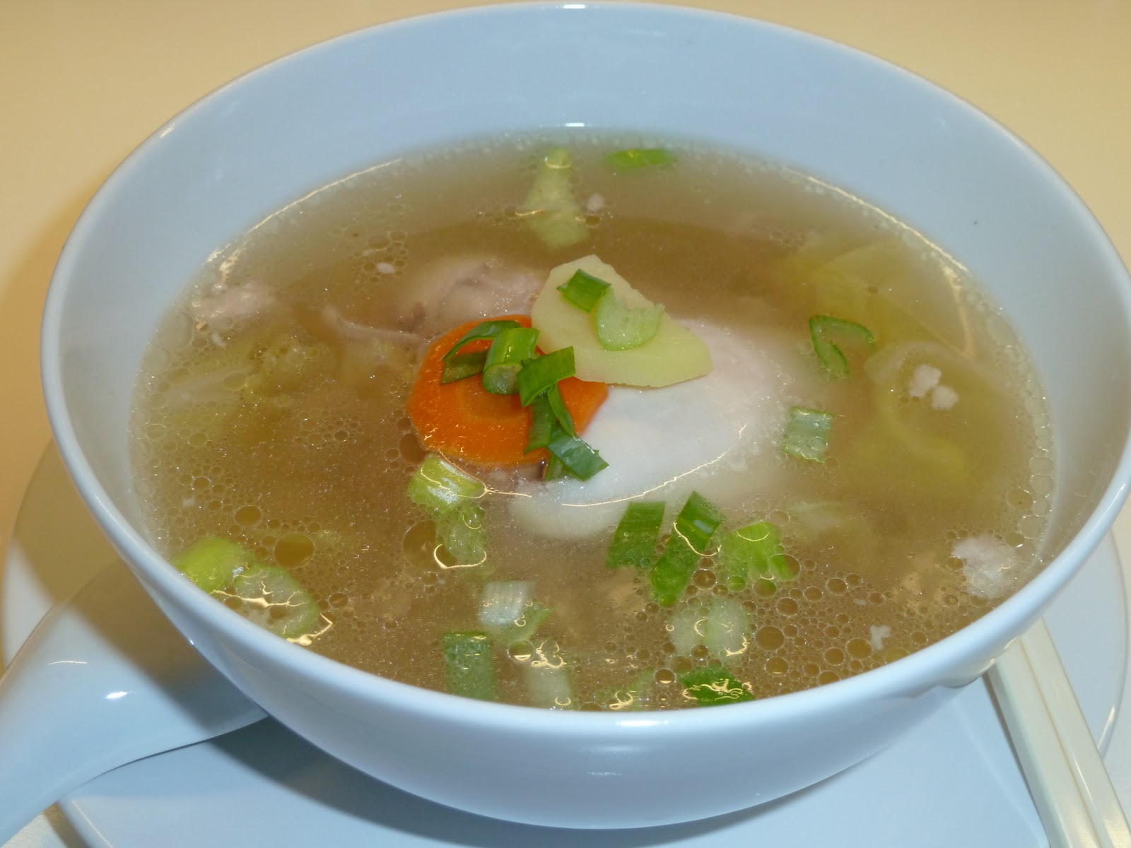 Family FECS Chinese DoubleBoiled Carrots and Potato Soup with Pressure Cooker