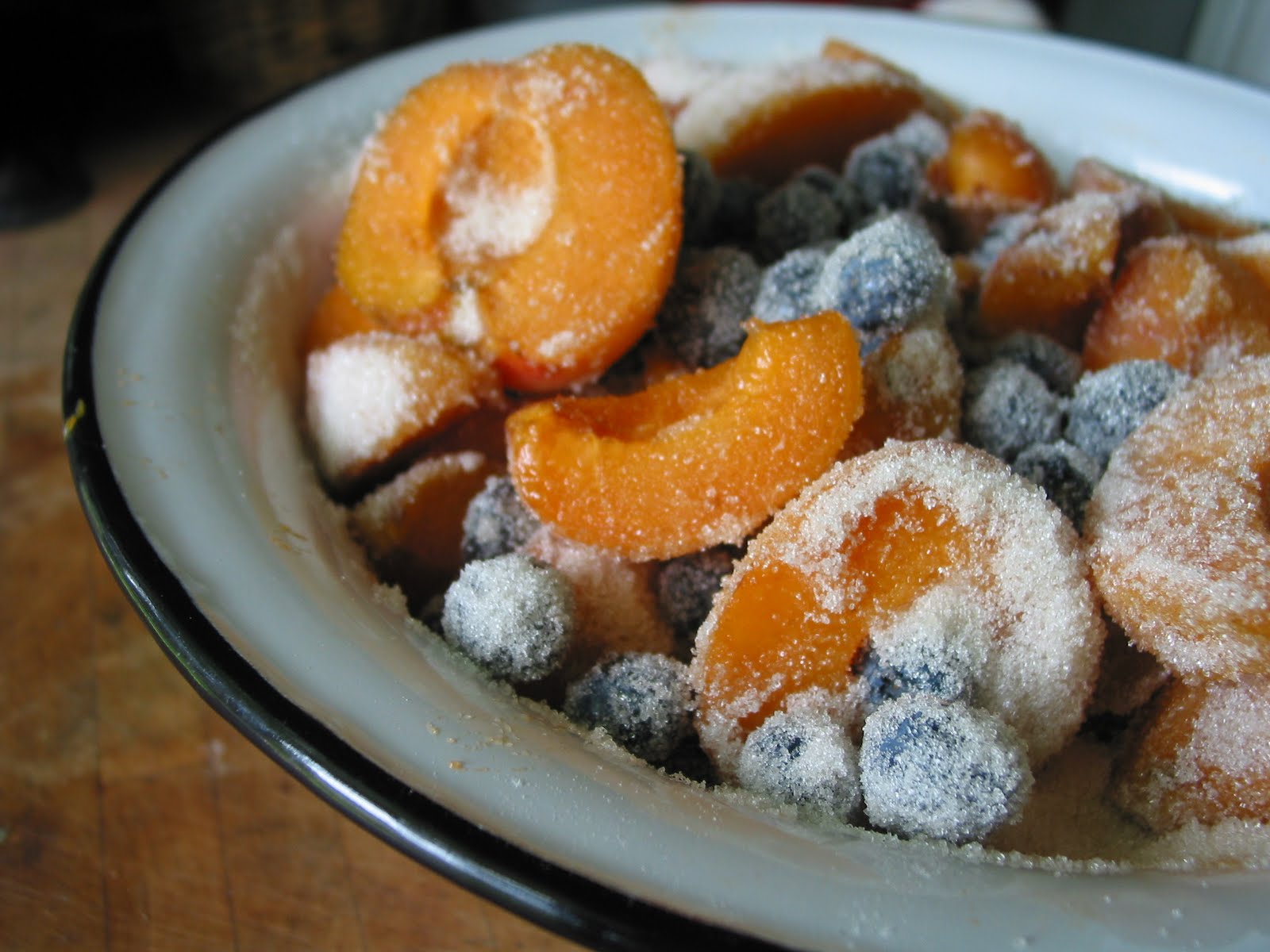 What Julia Ate Apricot Blueberry Jam