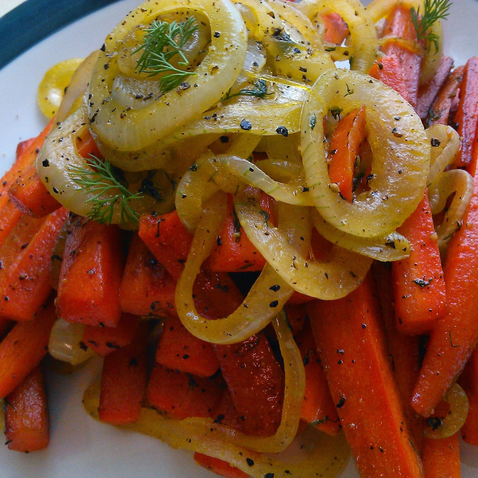 Sauteed Carrots and Onions Mesha's Corner