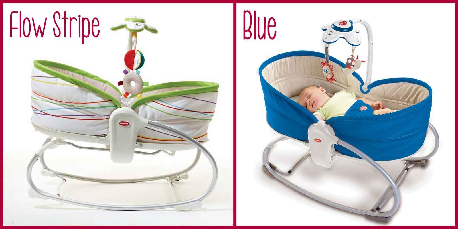 Baby Essentials from Tiny Love, a 3in1 Rocker Napper AND a Gymini
