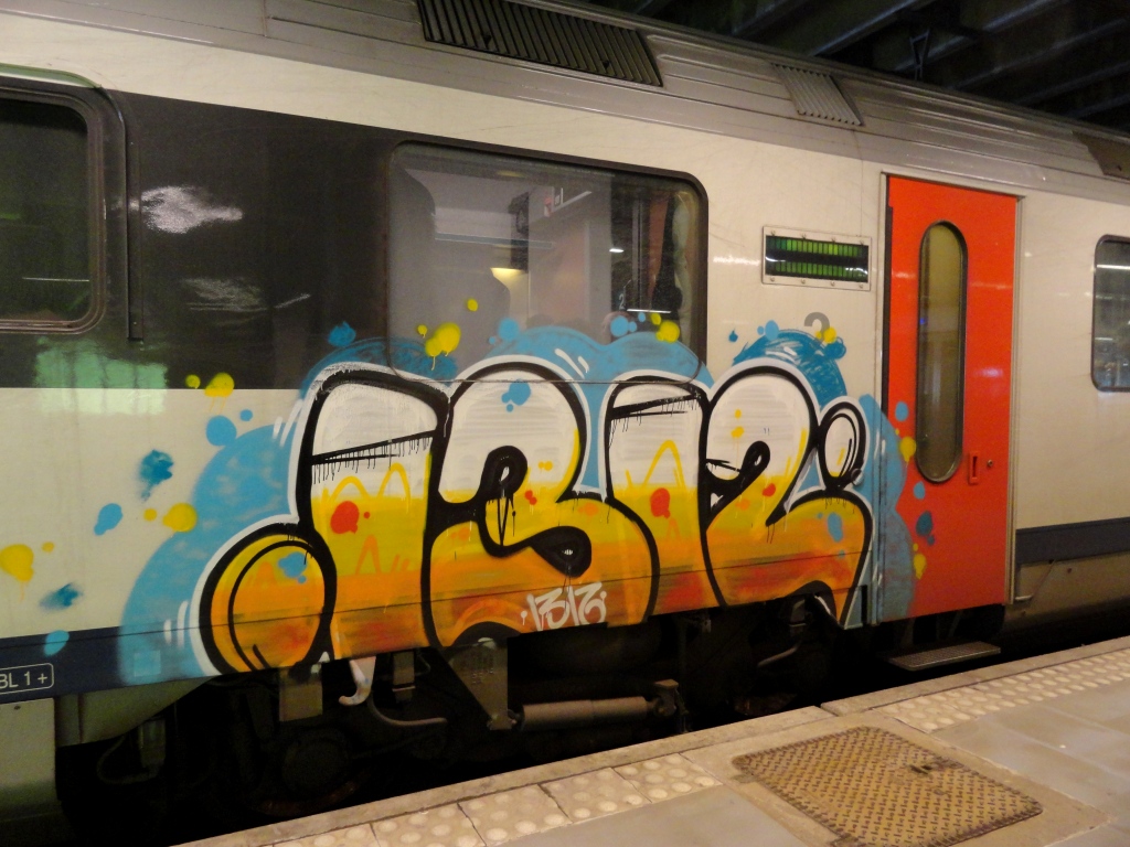Graffiti is not always fun, when you’ve been painting nonstop for a
