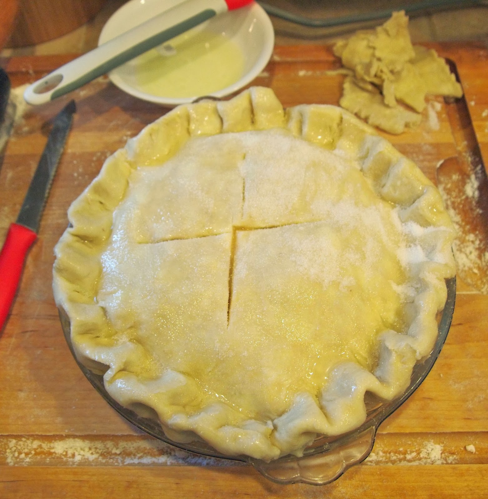 The Alchemist Double Crust Peach Pie with Fresh Peaches
