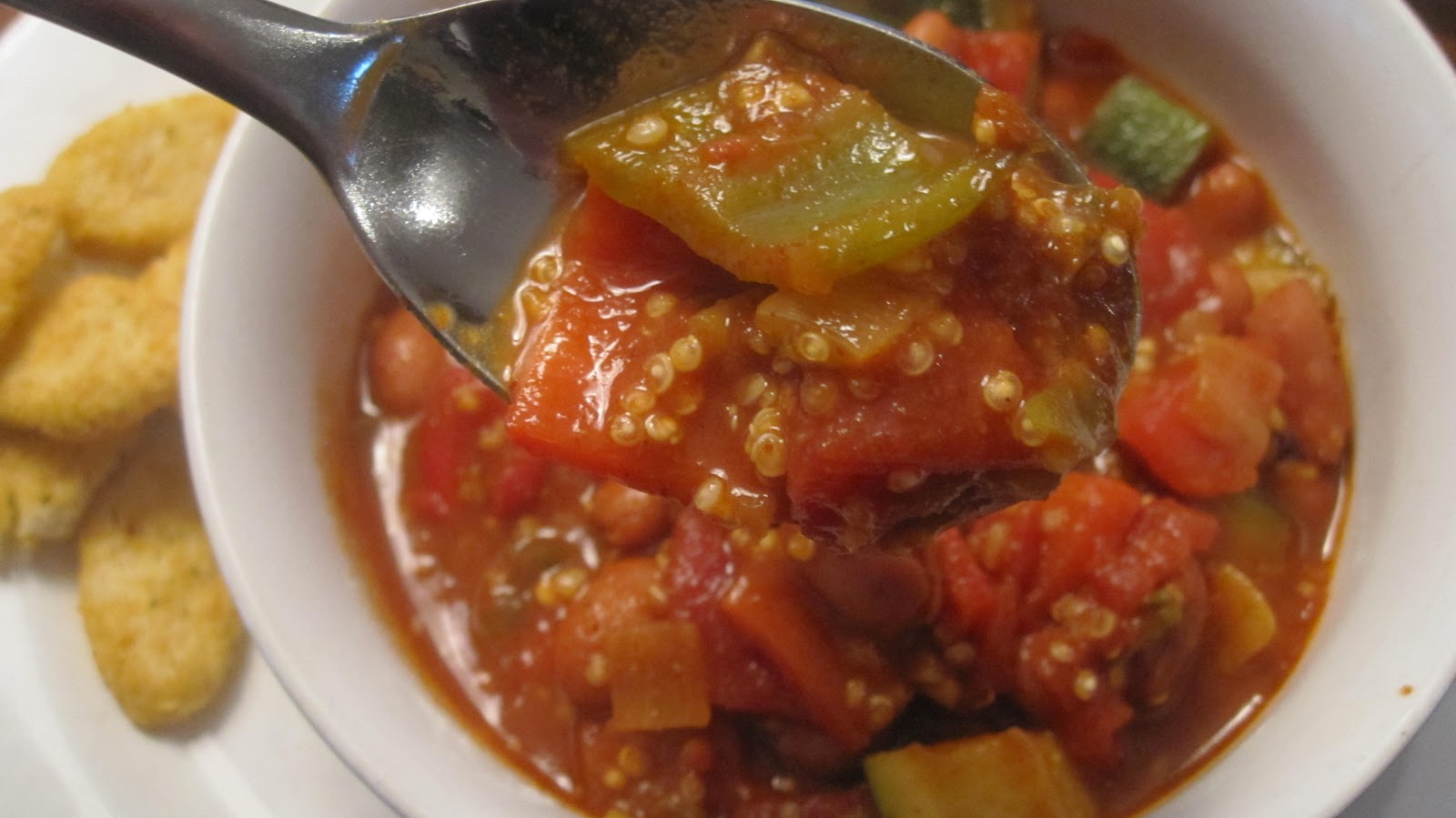 Red Deer Foodie Quinoa & Roasted Pepper Chili