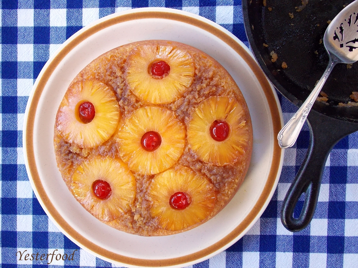 Yesterfood Easy Pineapple Upside Down Cake