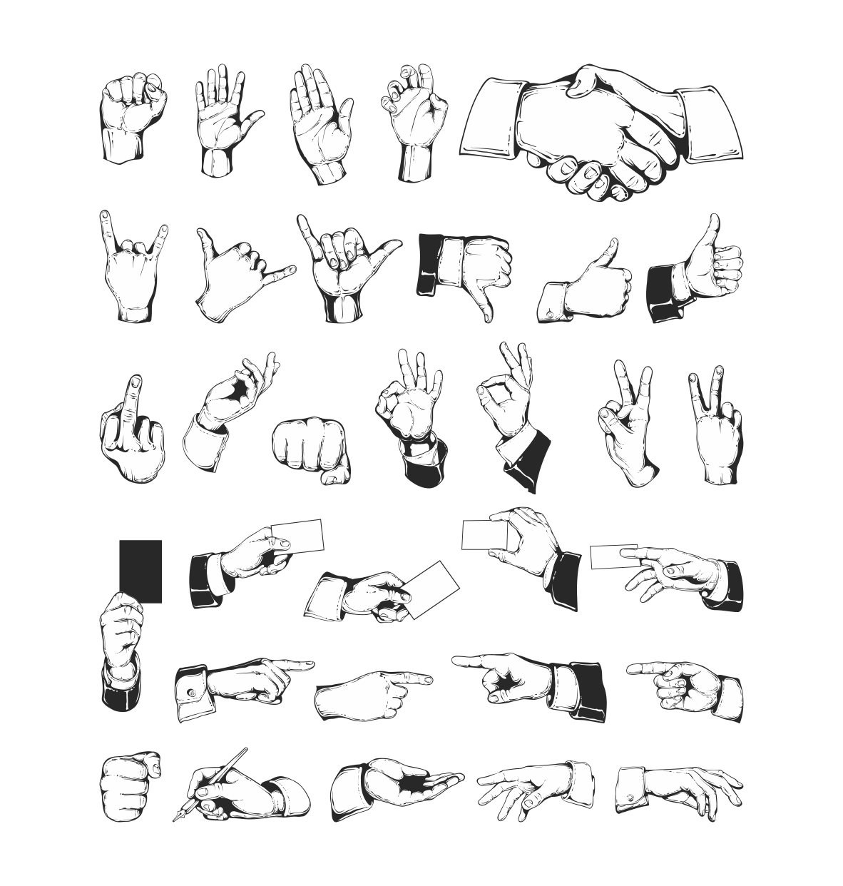 Hand Vector