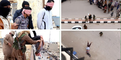 Iraq: ISIS militants execute 2 gay men accused of being gay.