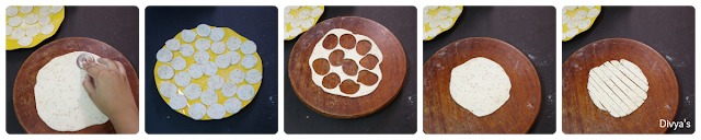 Make roundels; with the leftover dough make sticks or roundels again;