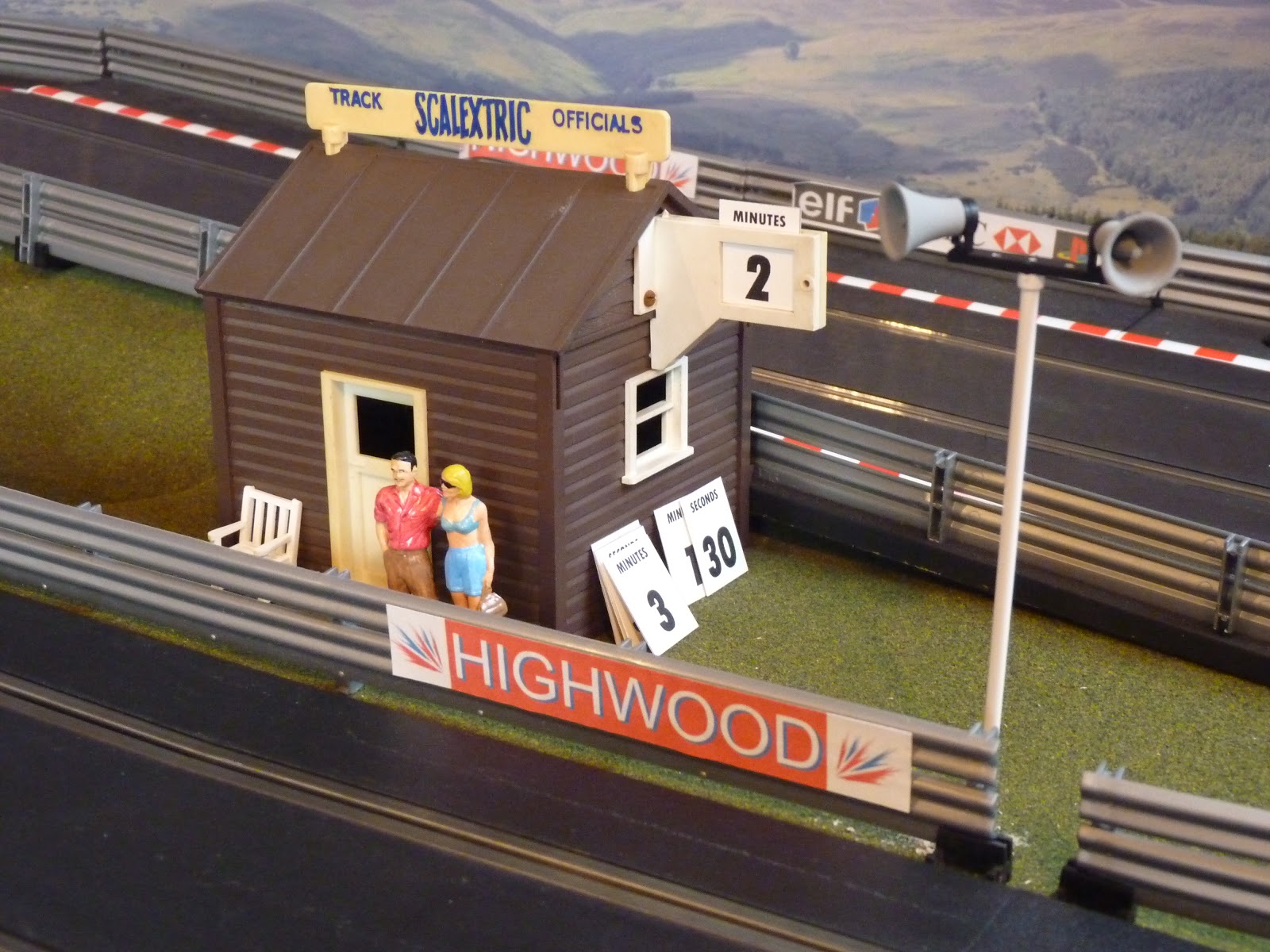 My Scalextric New track buildings