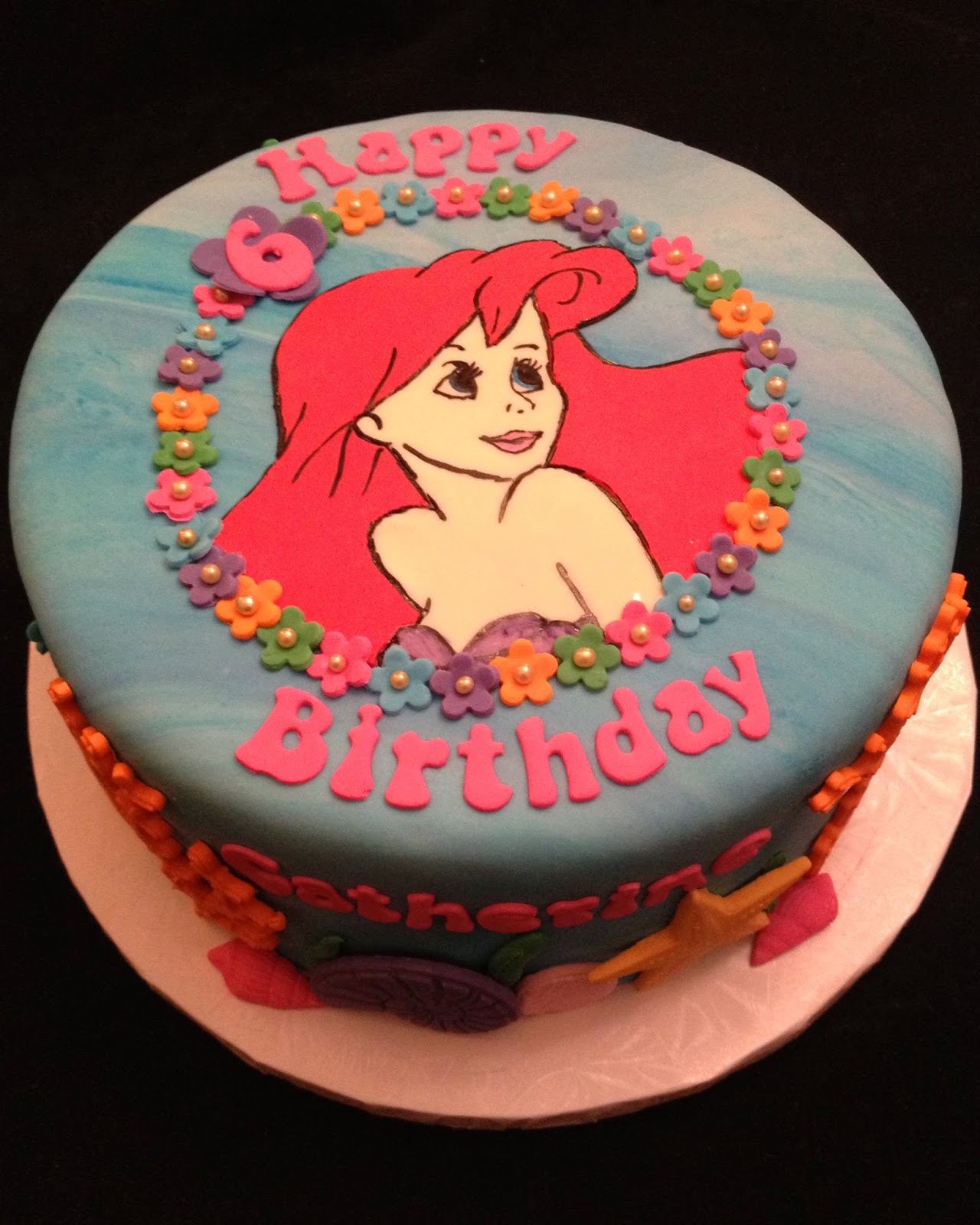 Catherine S Little Mermaid Cake