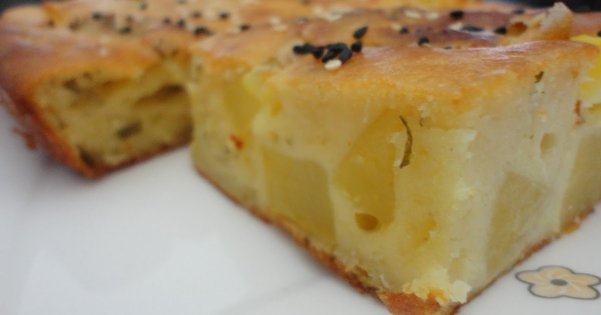 MAHARETLİ MUTFAK PATATESLİ TUZLU KEK