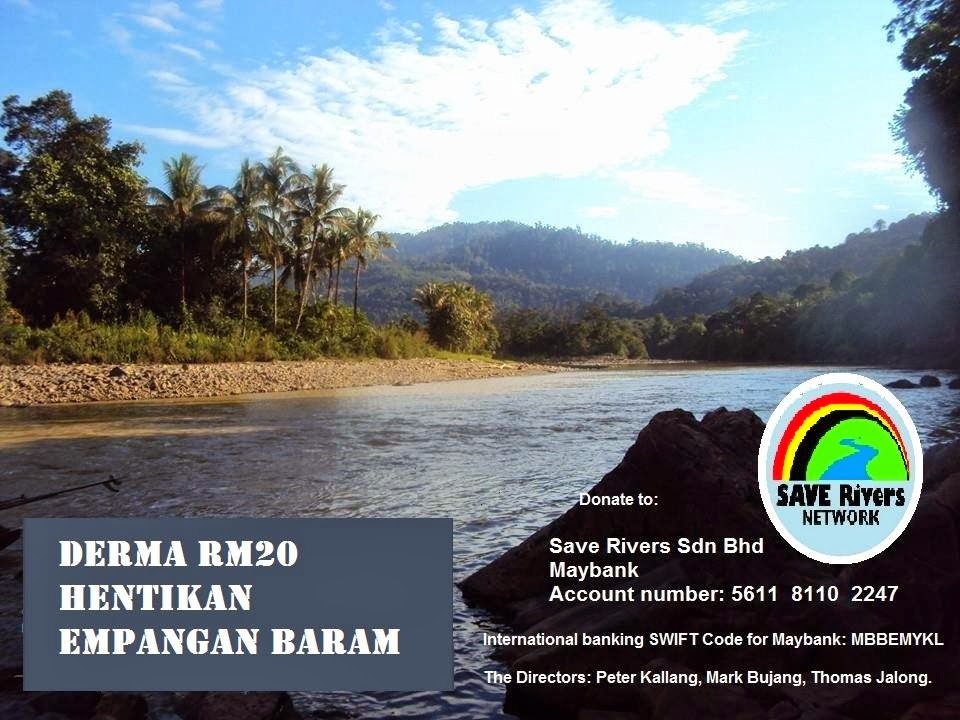 DONATE TO STOP BARAM DAM