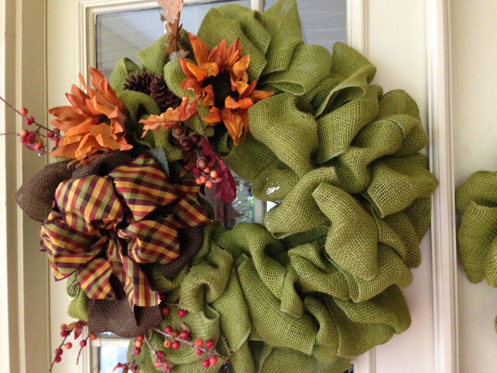 Created Twists New Fall Wreaths.