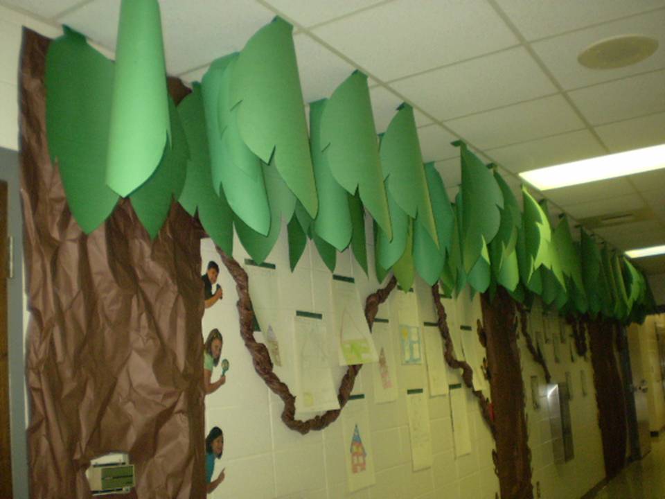jungle display ideas