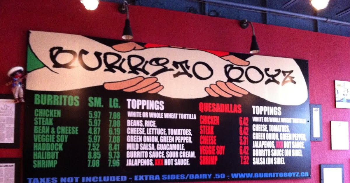 EAT HERE NEXT!!! Burrito Boyz