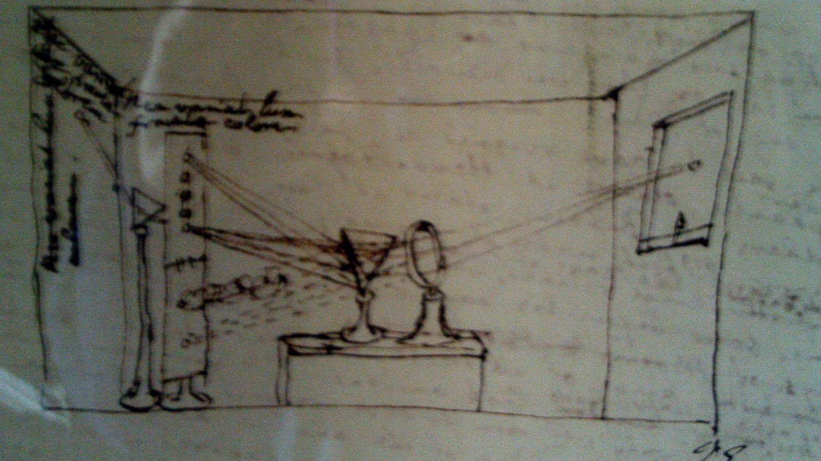wigton physics Isaac Newton's prism experiments at Woolsthorpe