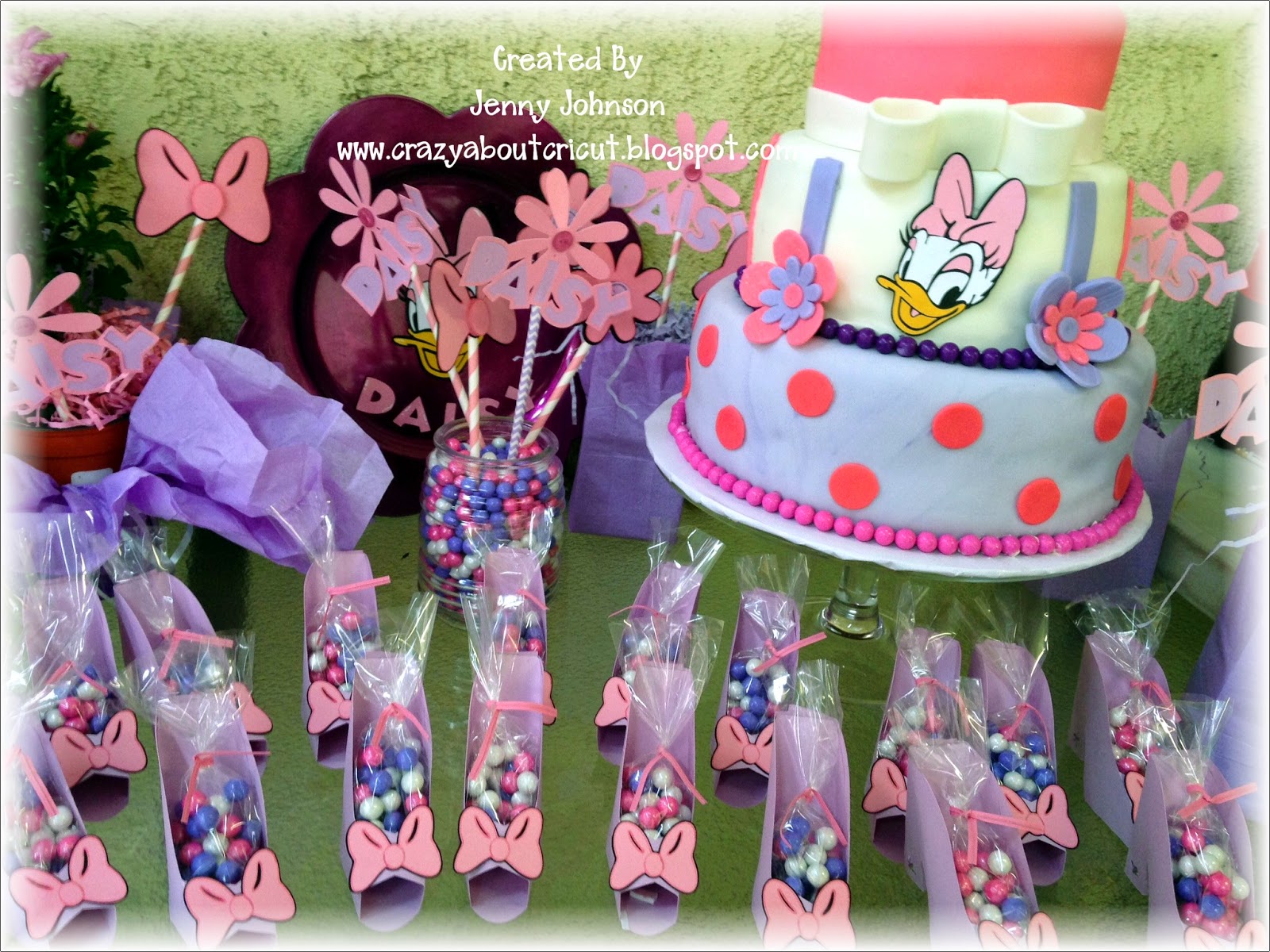 Crazy About Cricut: Daisy Duck Baby Shower
