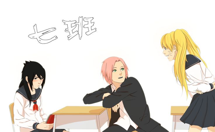 Gambar Naruto Sasuke Sakura Tim 7