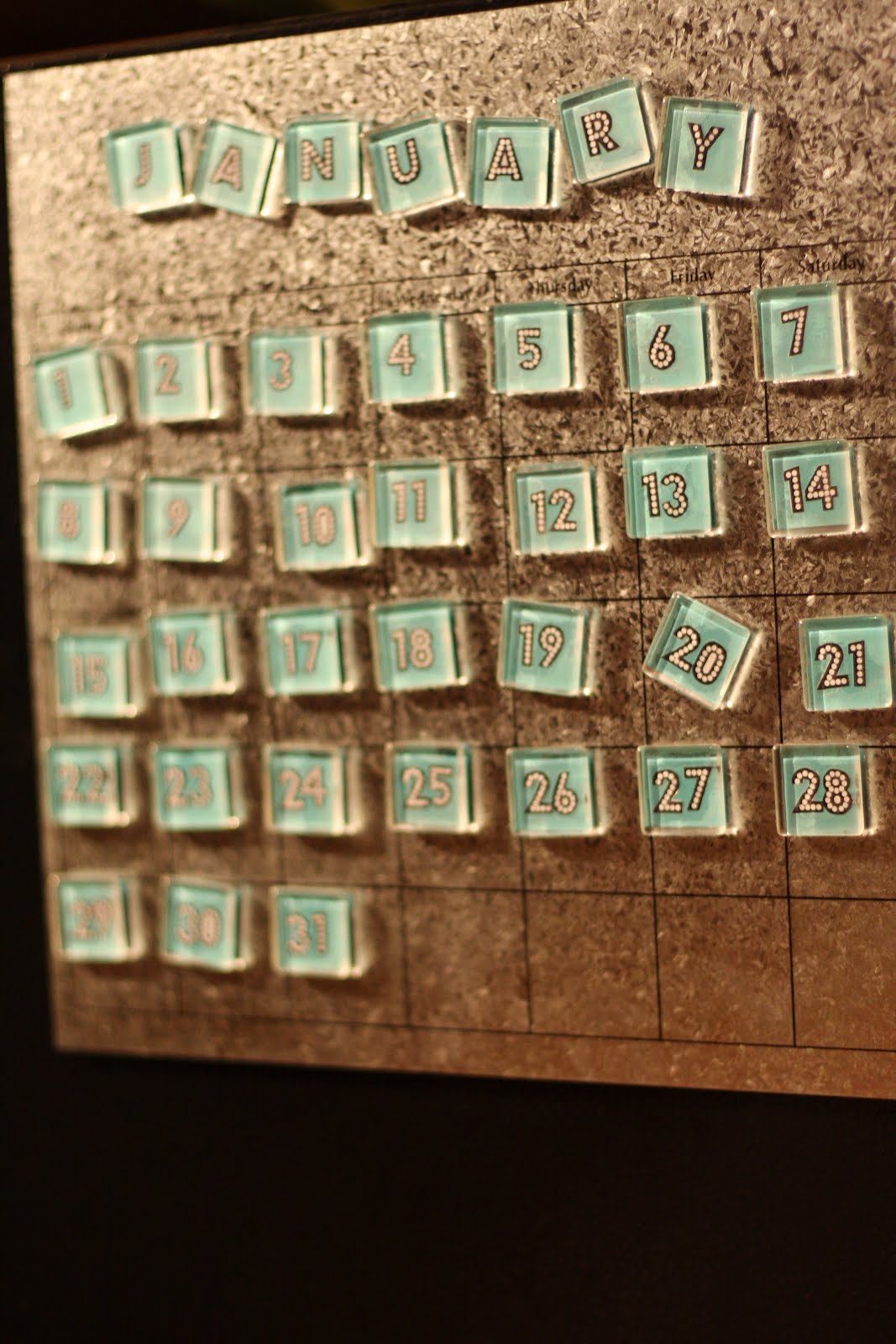 The Sweetest Pear Calendar