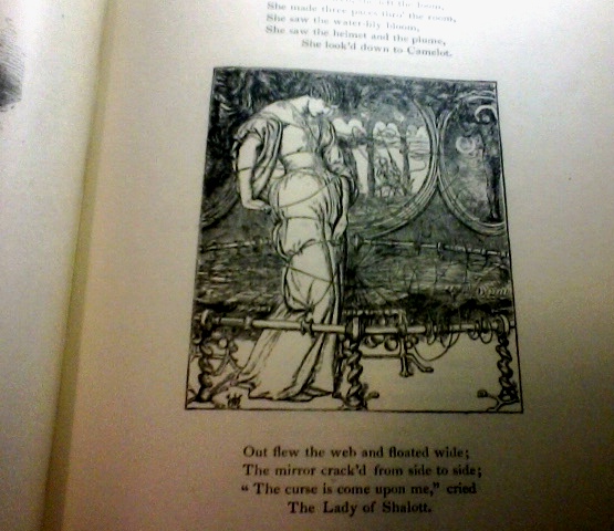 the lady of shalott illustrated poem the lady of shalott illustrated poem