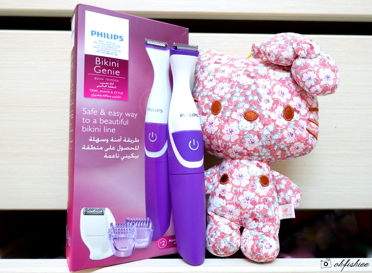 oh{FISH}iee Review Philips BikiniGenie Trimmer / Shaver