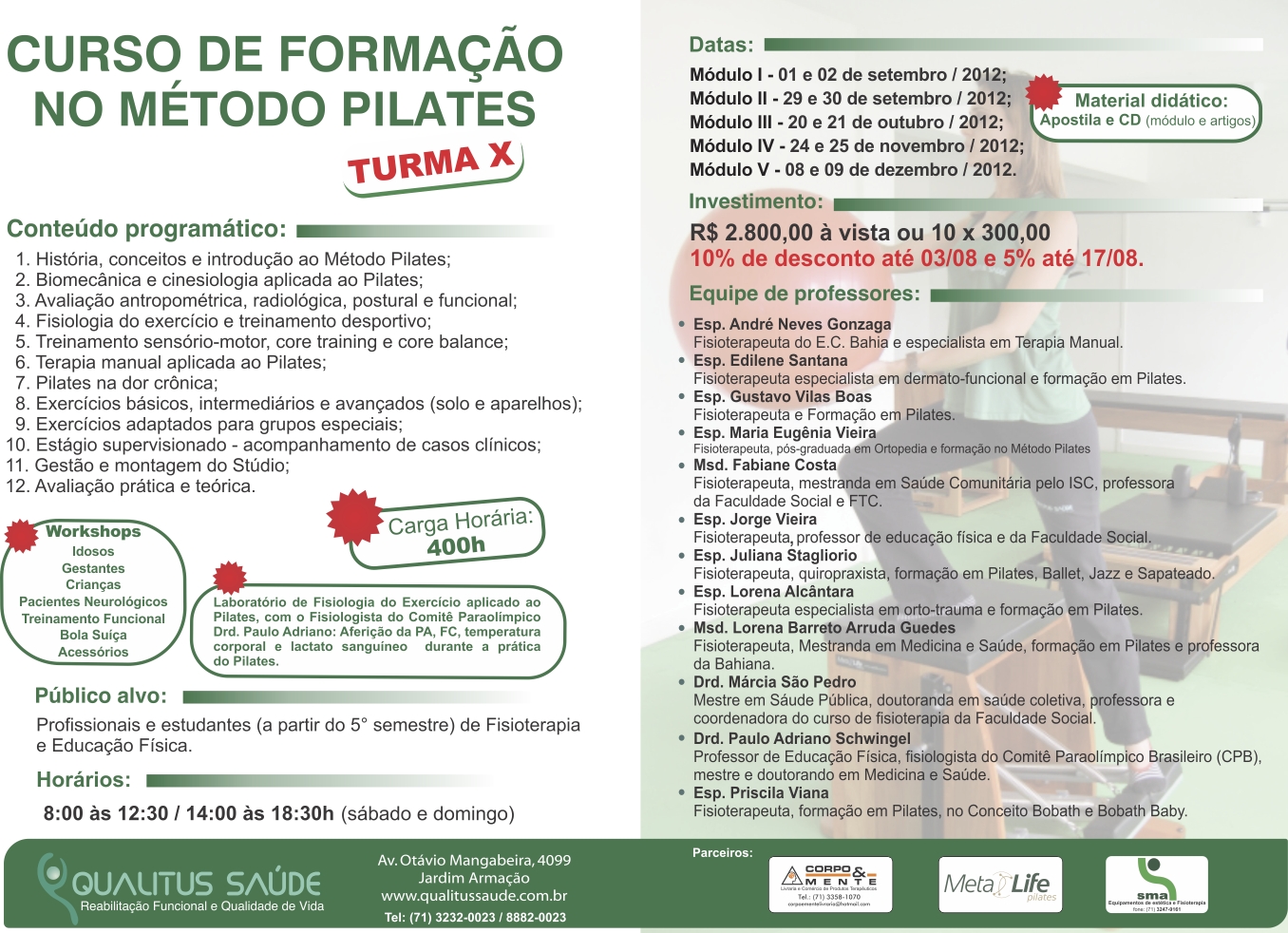 Curso de pilates rj