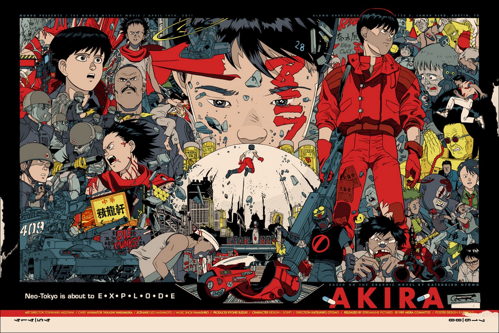 Akira Anime Cyberpunk Movie Poster - Trends Bedding