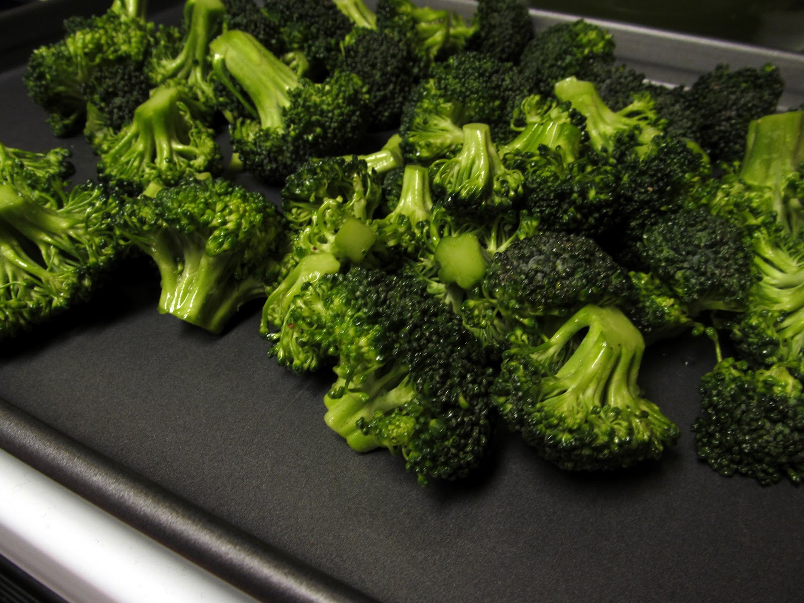 Organically Mo Roasting Broccoli