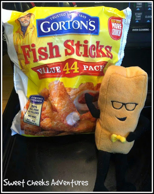Sweet Cheeks Adventures Gorton's Smart & Crunchy Fish Stick Monster!