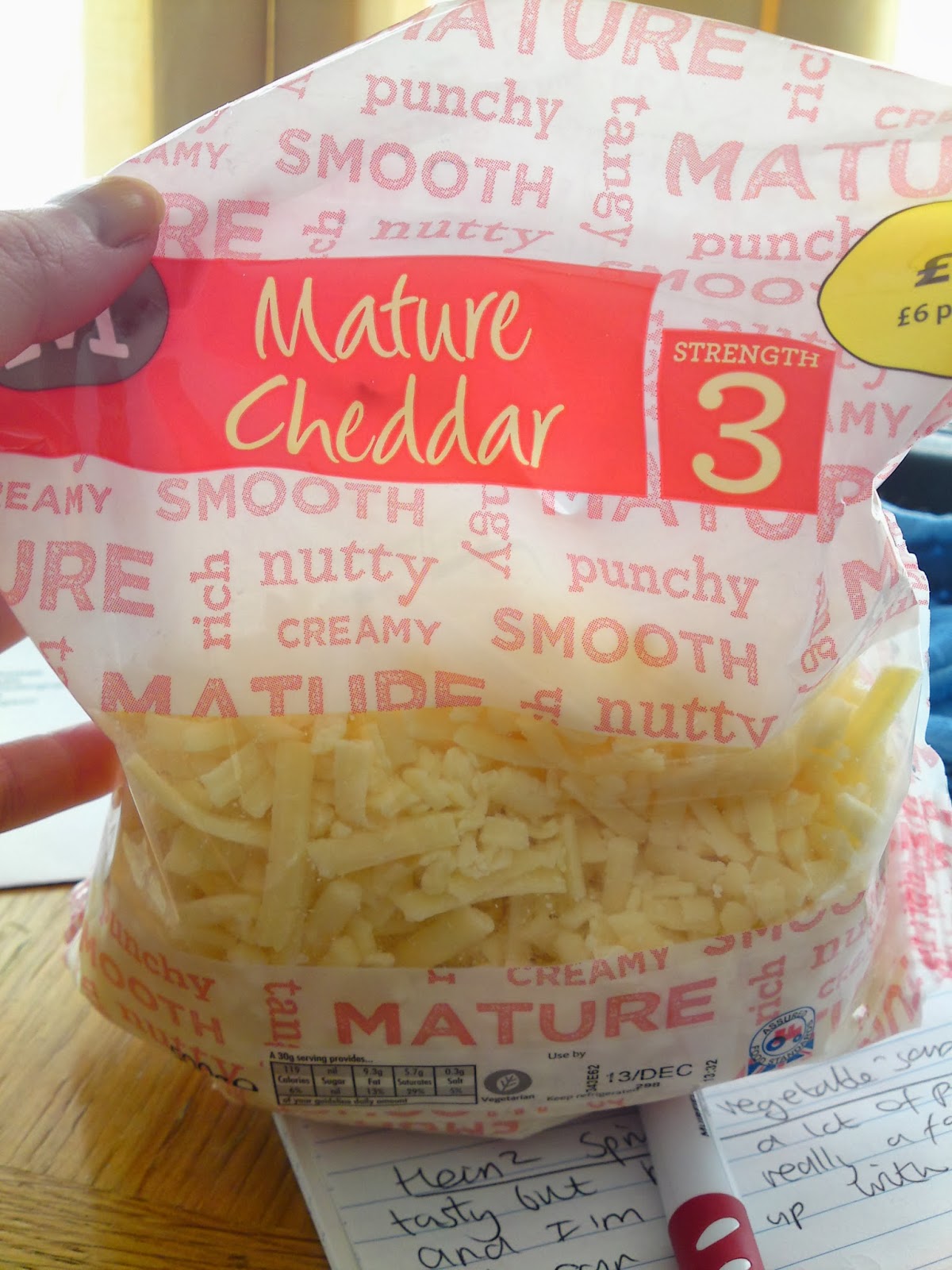 Lactose Free UK Morrisons Grated Mature Cheddar safe cheese