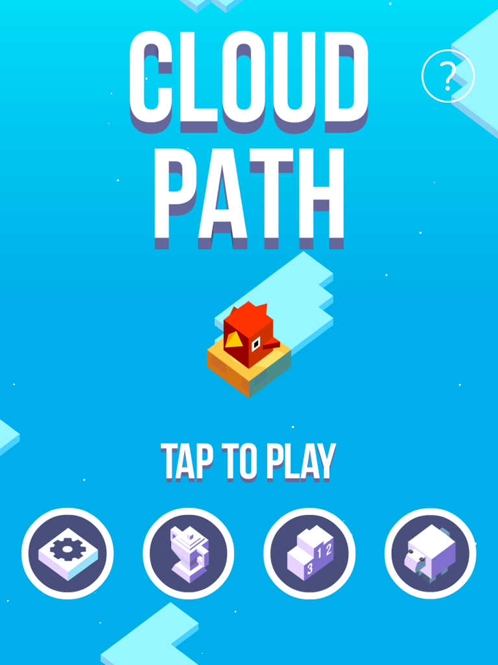 Cloud Path Free App Game By Ketchapp