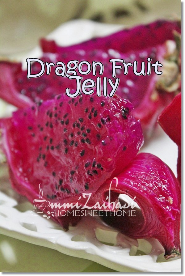 Home Sweet Home Dragon Fruit Jelly