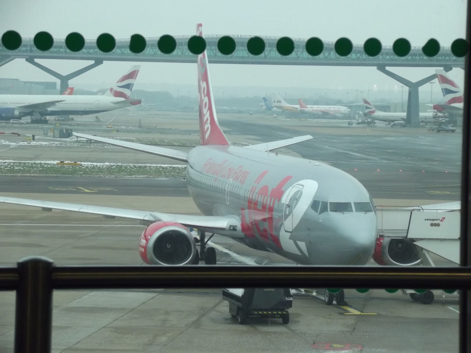 Aircraft Aviation in Europe London Gatwick, UK South Terminal 23rd