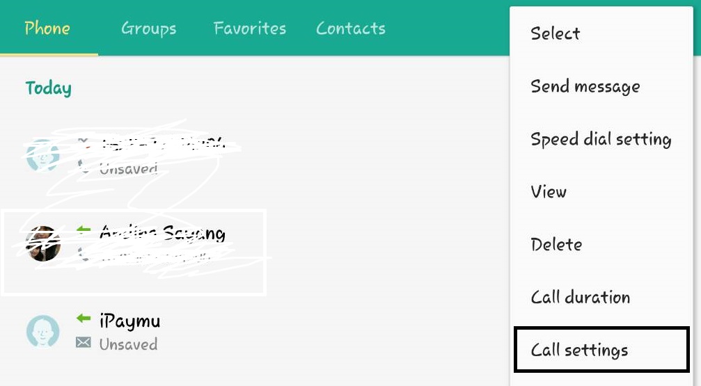 Cara Menyembunyikan Nomor Telepon Pada Hp Android Samsung Bali Developer