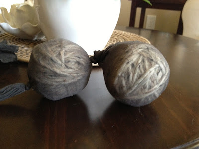 felting wool dryer balls