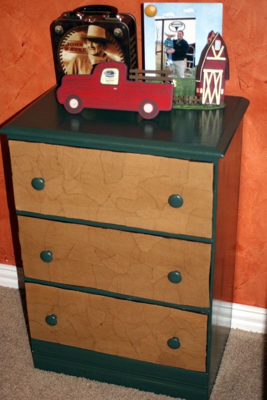 Greene Acres Hobby Farm Brown Paper Bag Dresser